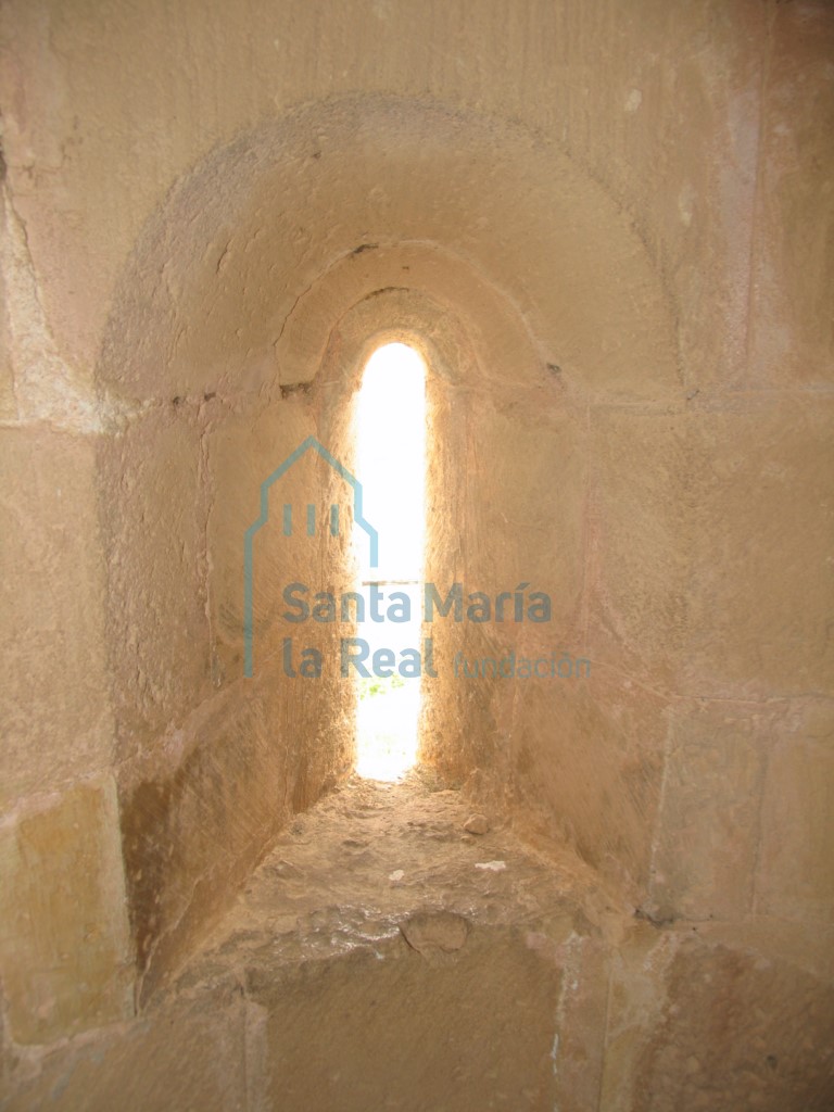 Vano desde el interior de la torre
