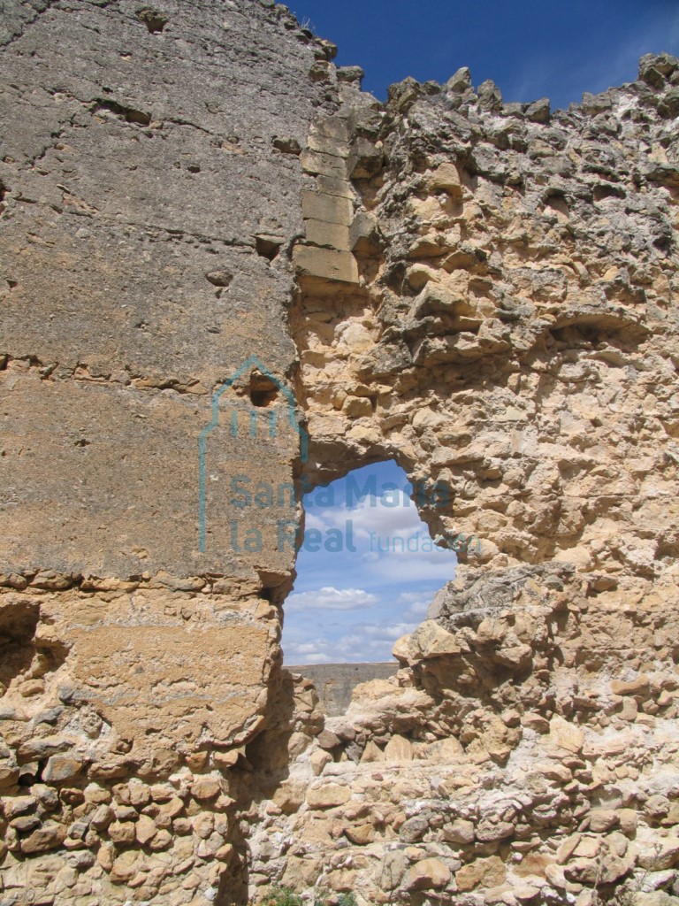 Detalle del muro interior