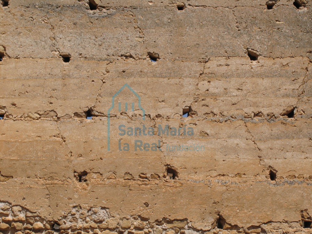 Detalle del muro
