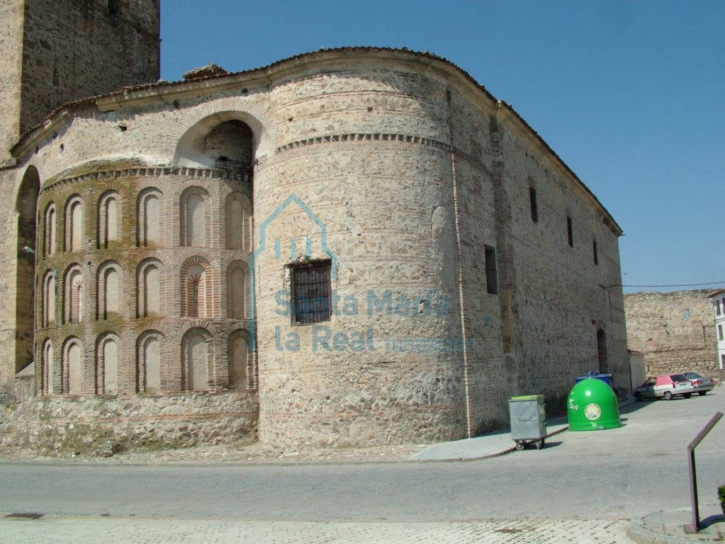Exterior de los ábsides