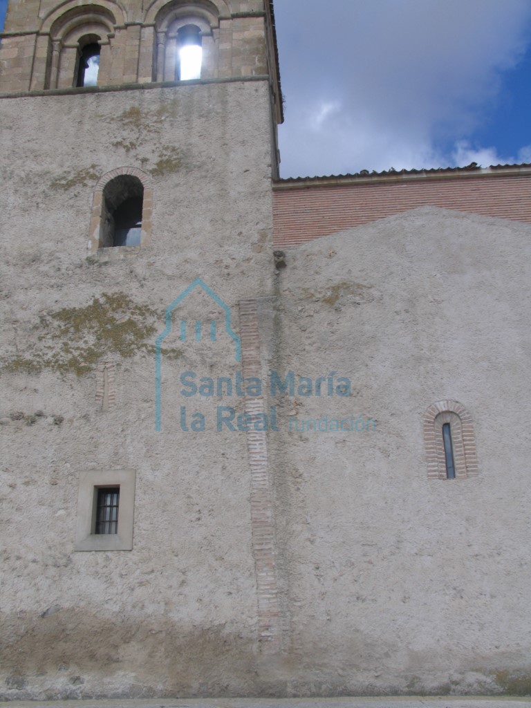 Vista exterior desde el este