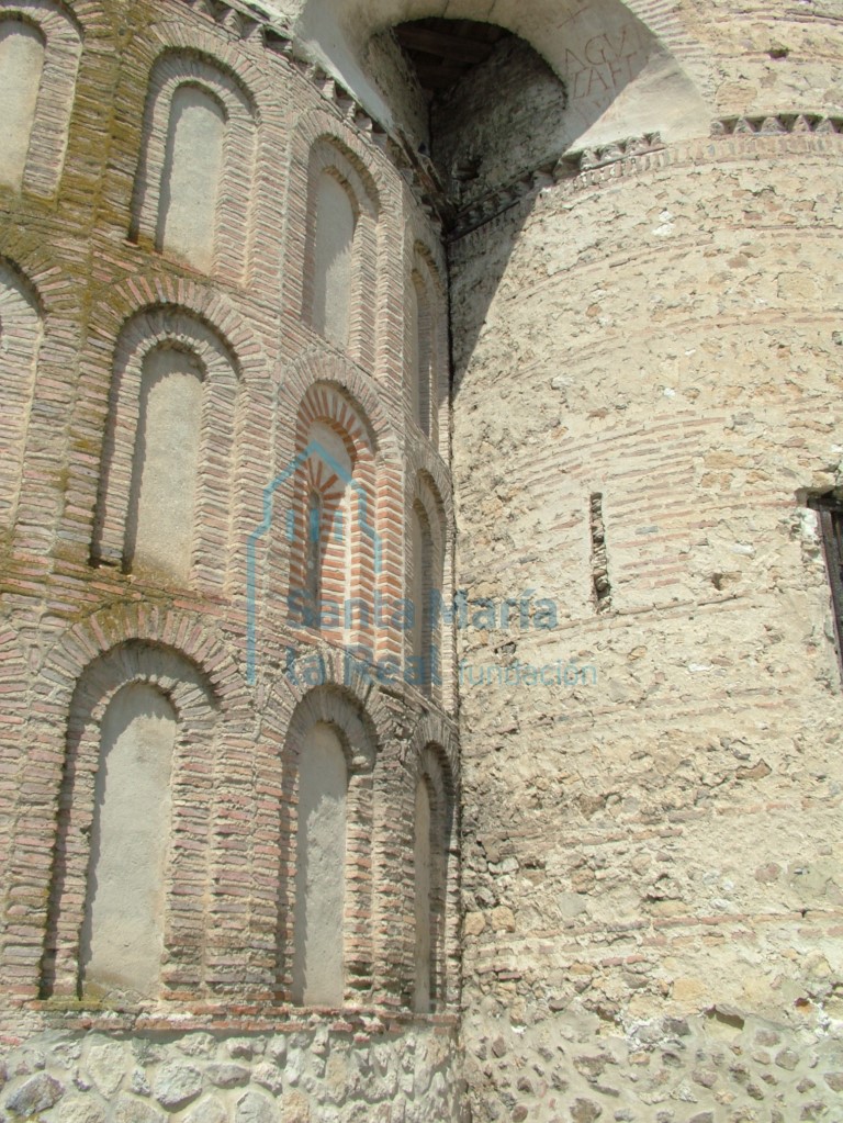 Detalle de los ábsides