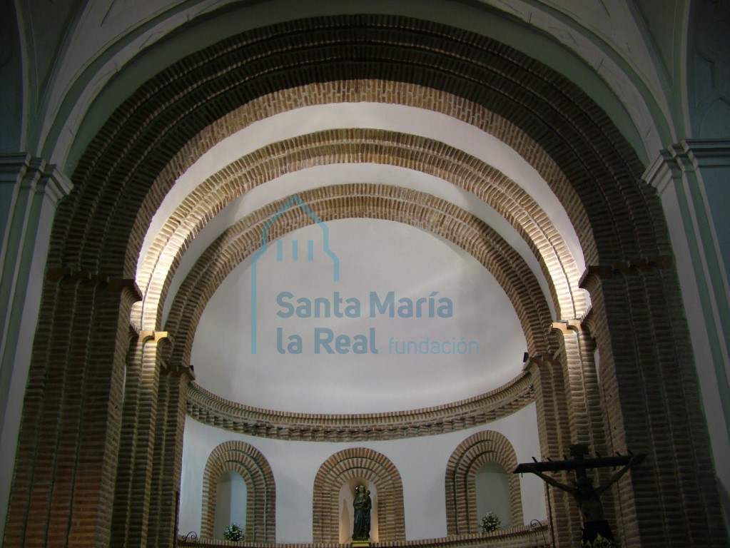 Detalle del ábside central