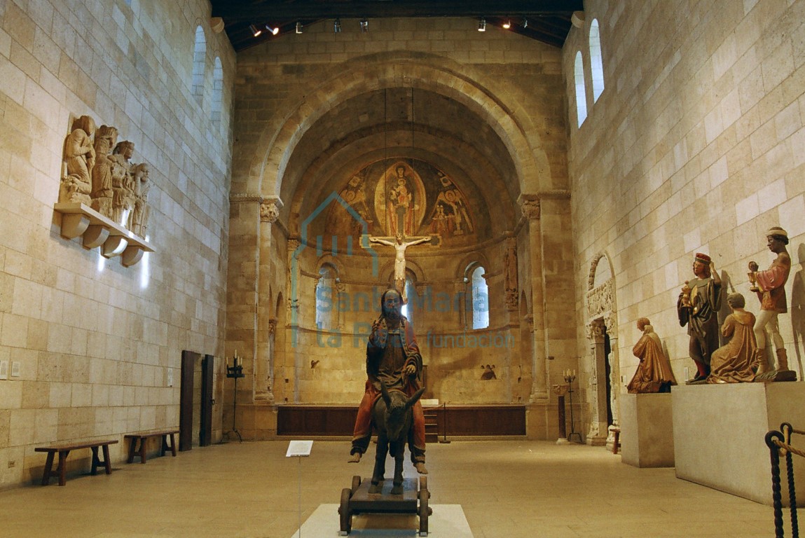Interior en su estado actual