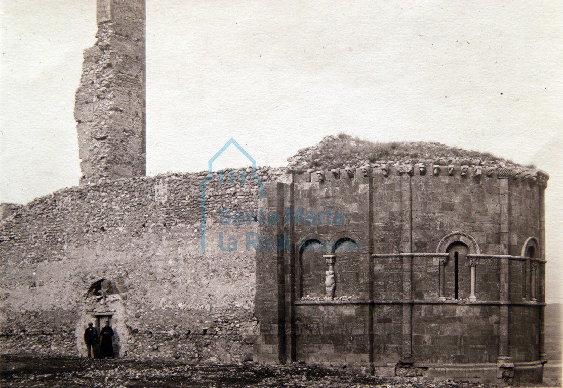 Imagen del edificio antes del traslado