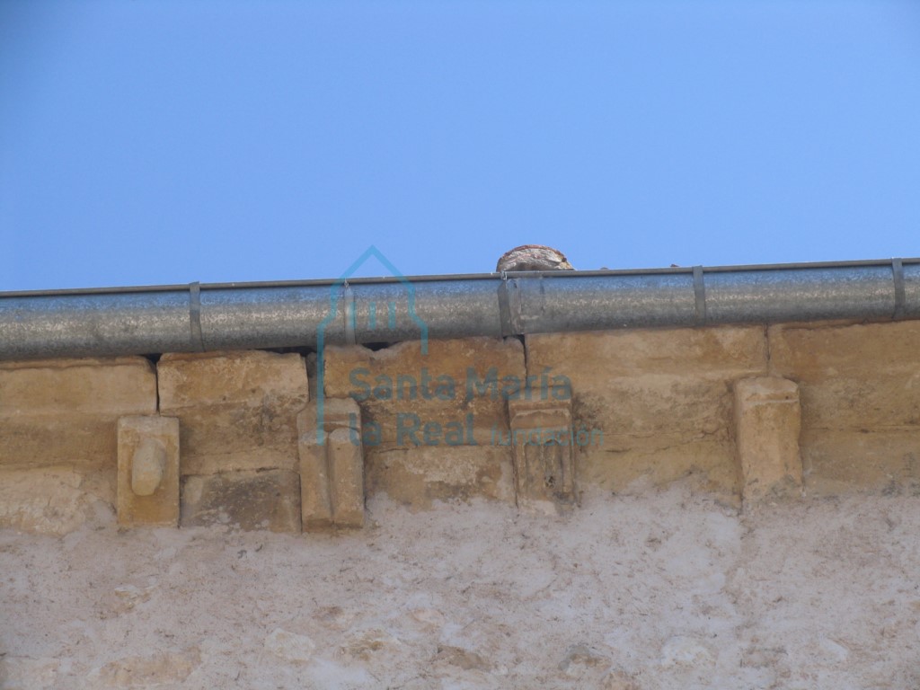 Canecillos del muro sur