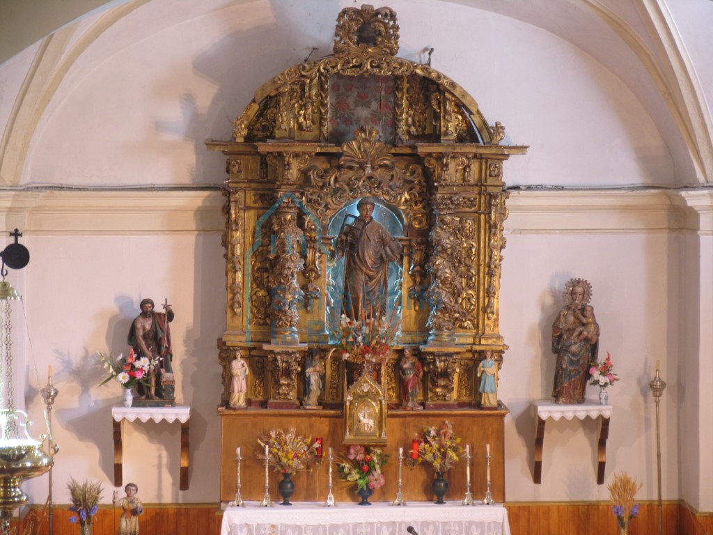 Retablo del altar mayor