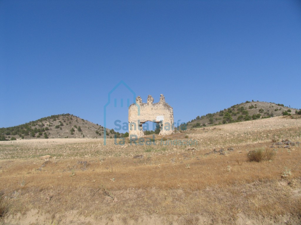 Vista de las ruinas