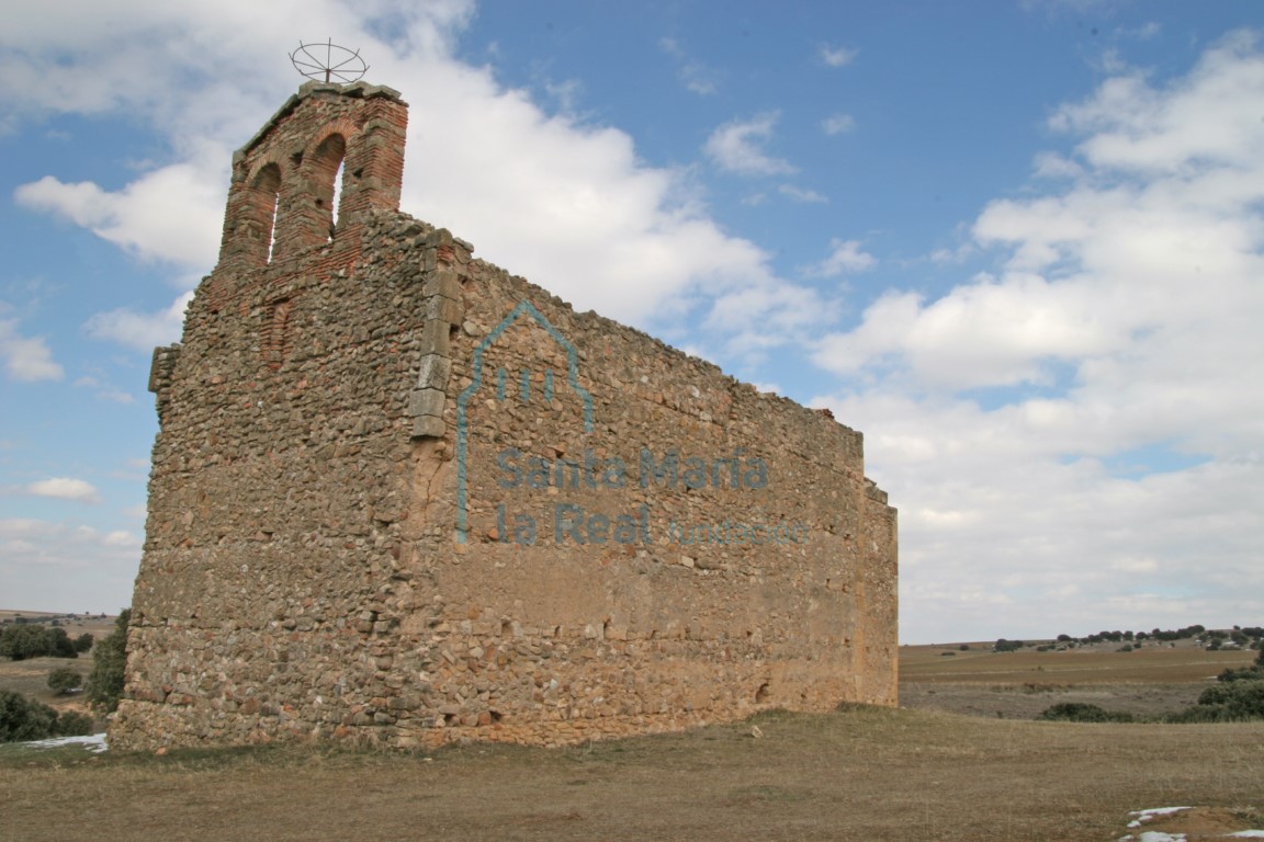 La iglesia desde el suroeste