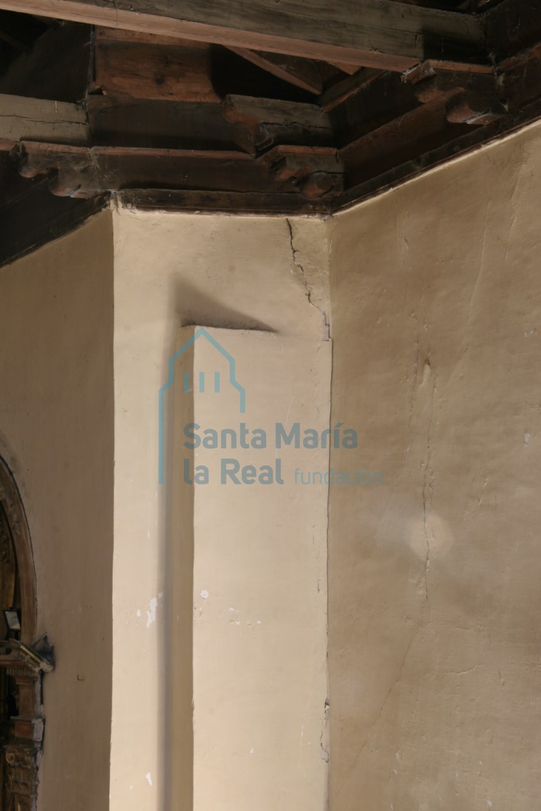 Detalle del interior de la nave
