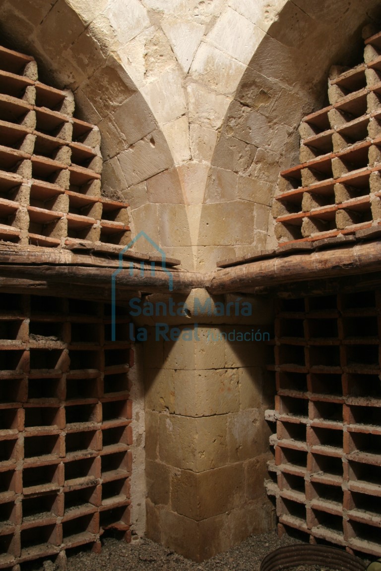 Detalle del despiece de una pechina