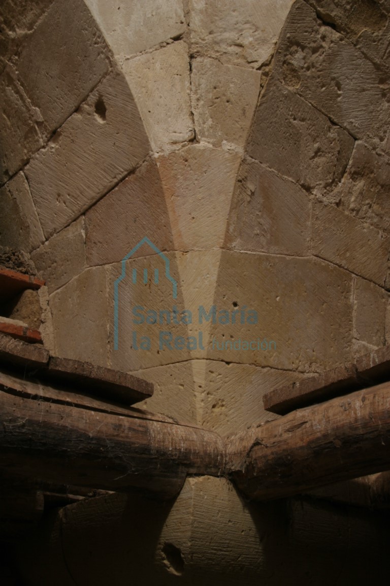 Detalle del despiece de una pechina