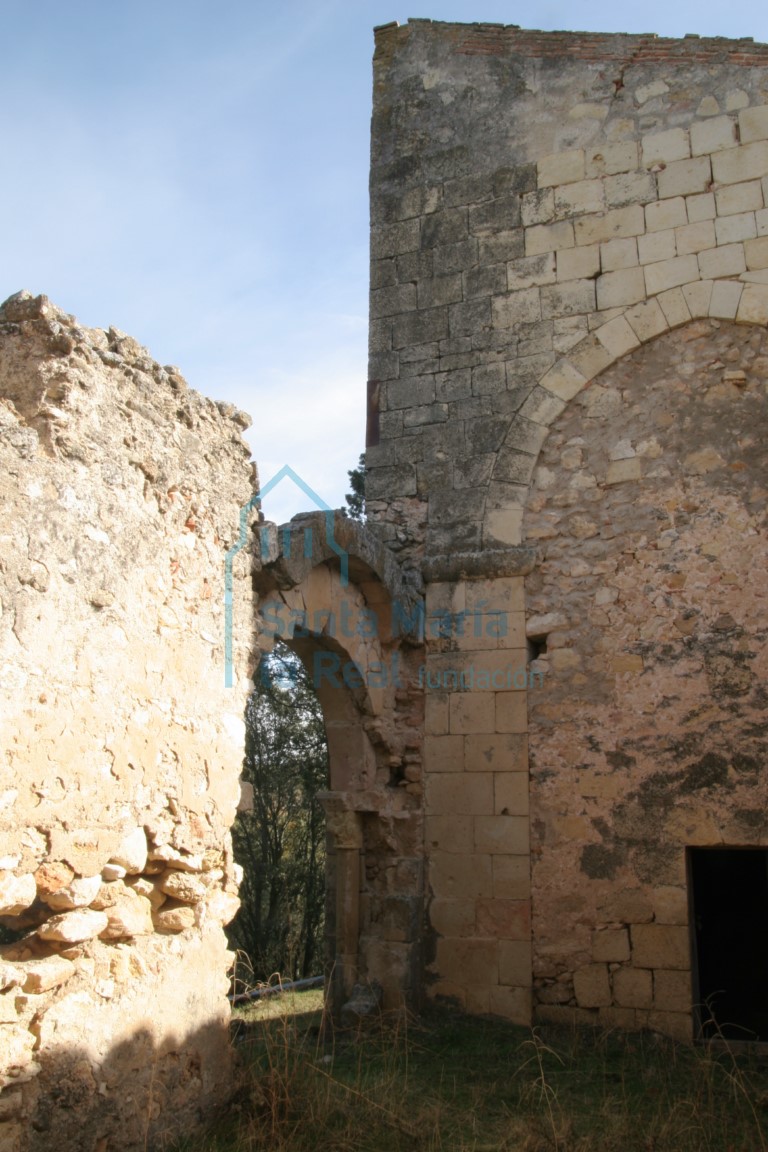 Interior de  la iglesia