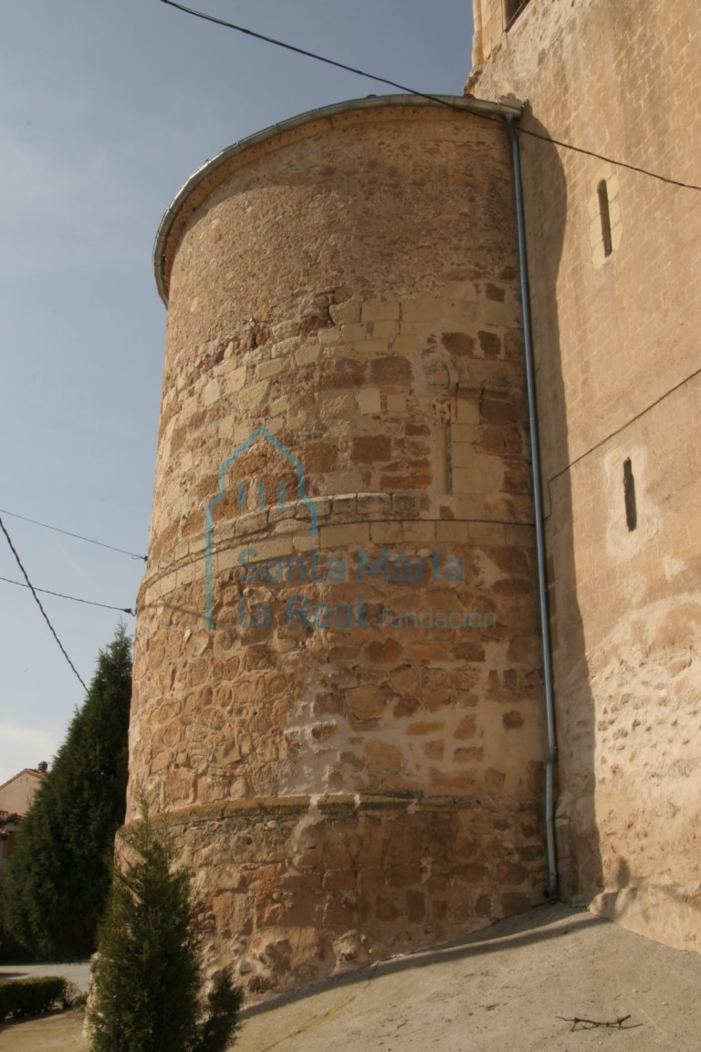 Exterior del ábside