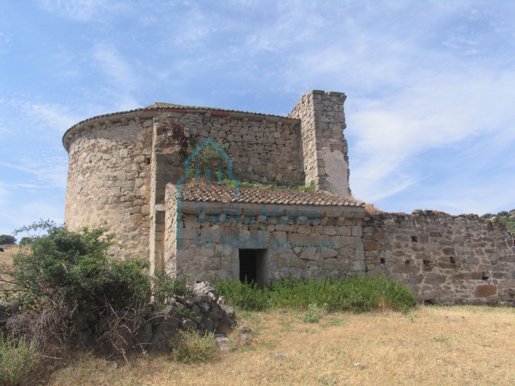 Vista de la ermita desde el sur