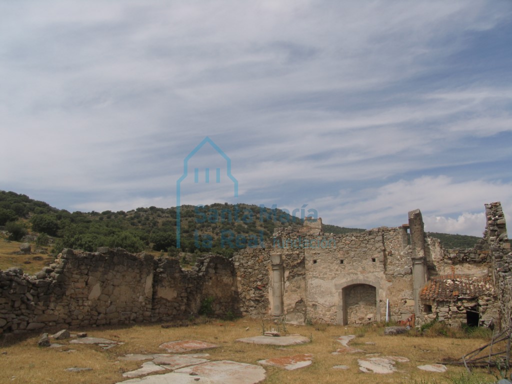 Vista de la ermita
