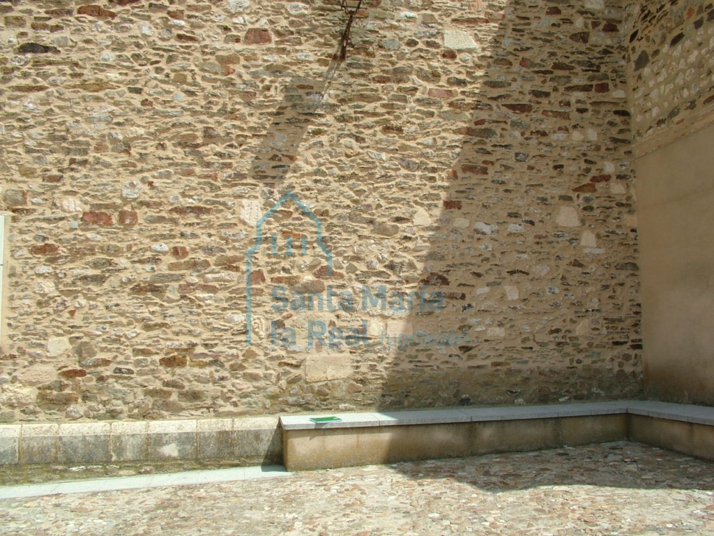 Muro exterior, mampostería