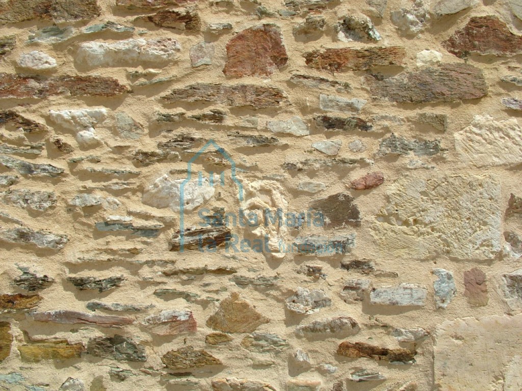 Muro exterior, mampostería