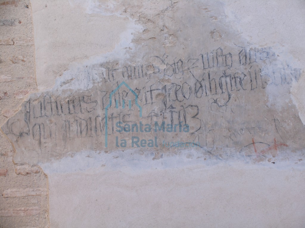 Detalle de la inscripción