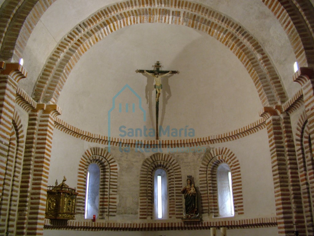 Interior del ábside