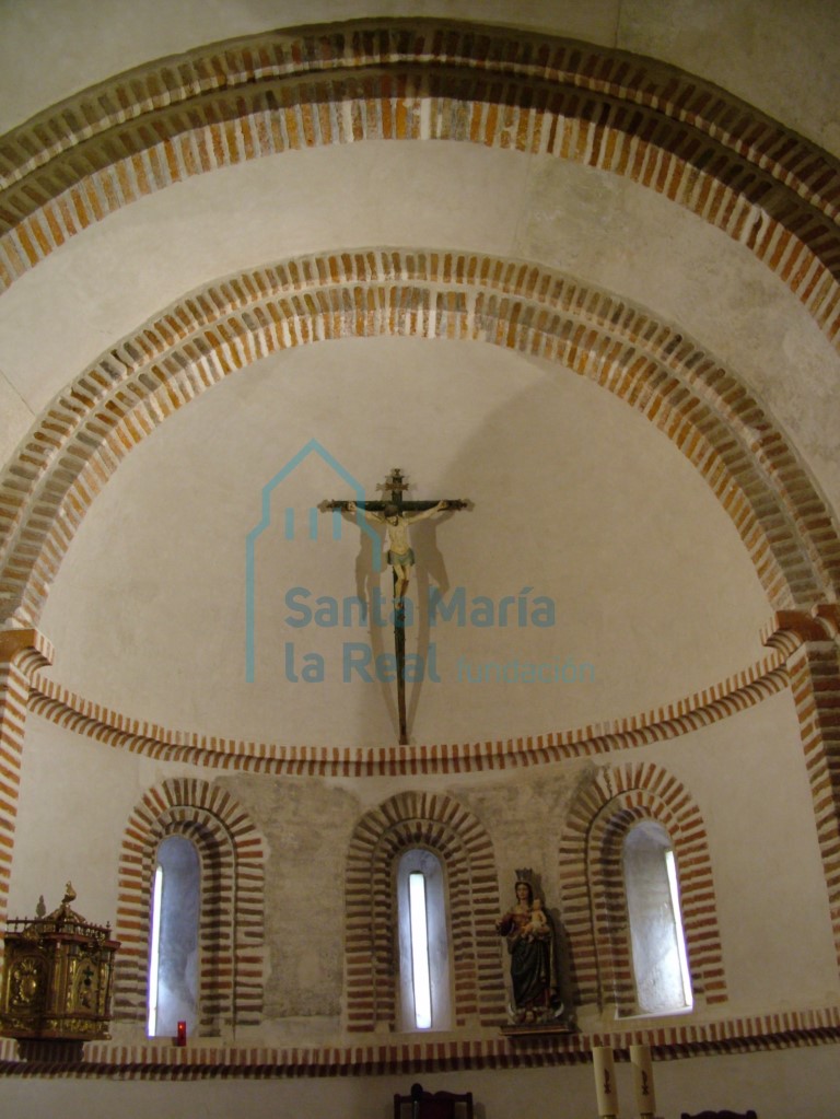 Interior del ábside