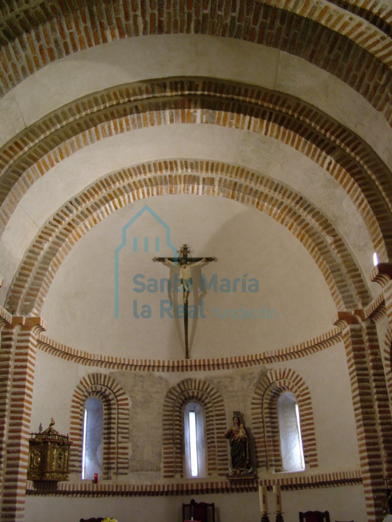 Interior del ábside