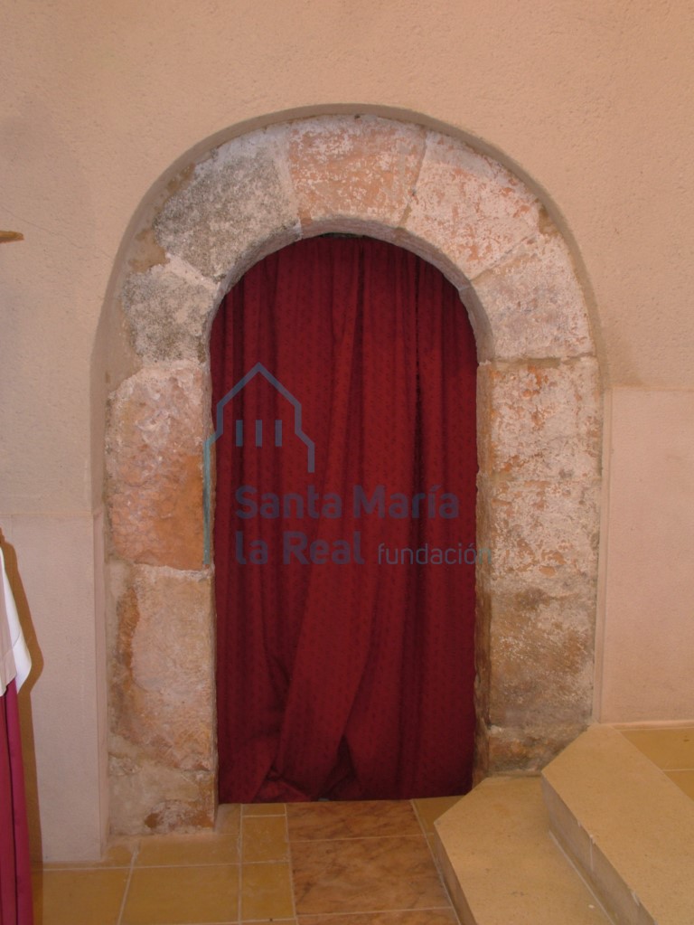 Arquería del presbiterio
