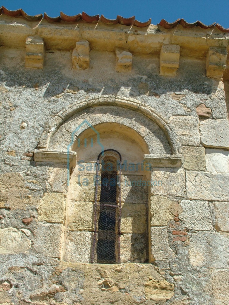Ventana del sudeste del ábside
