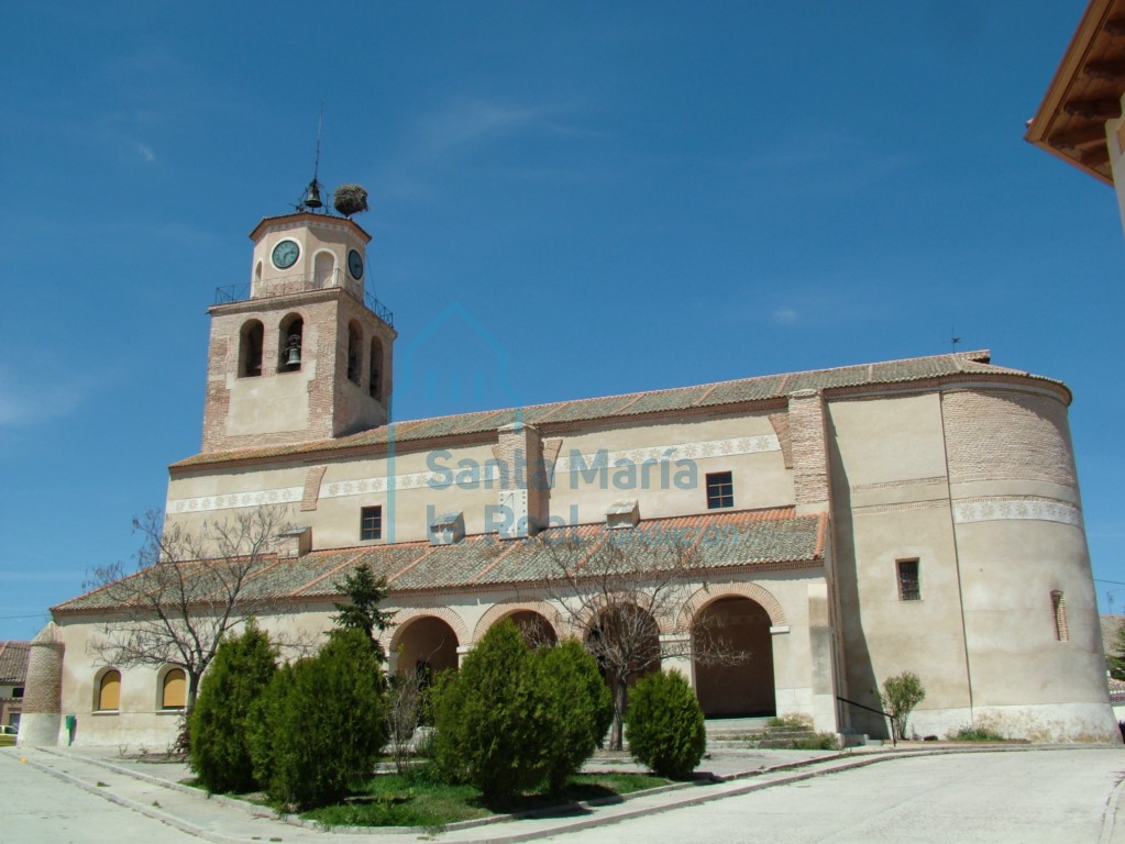 Vista general del templo