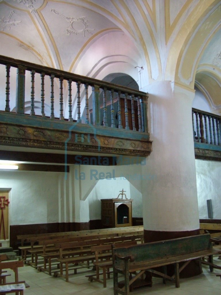 Vista del coro desde la nave