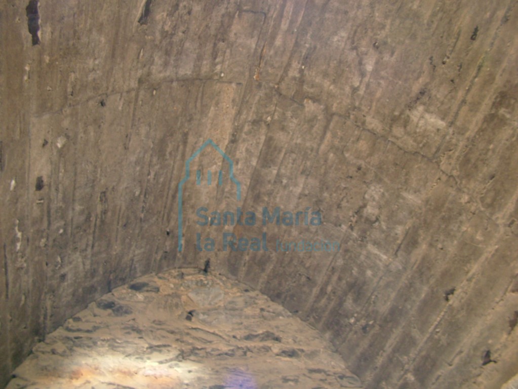 Bóveda de la sala intermedia de la torre Bóveda de la sala intermedia de la torre