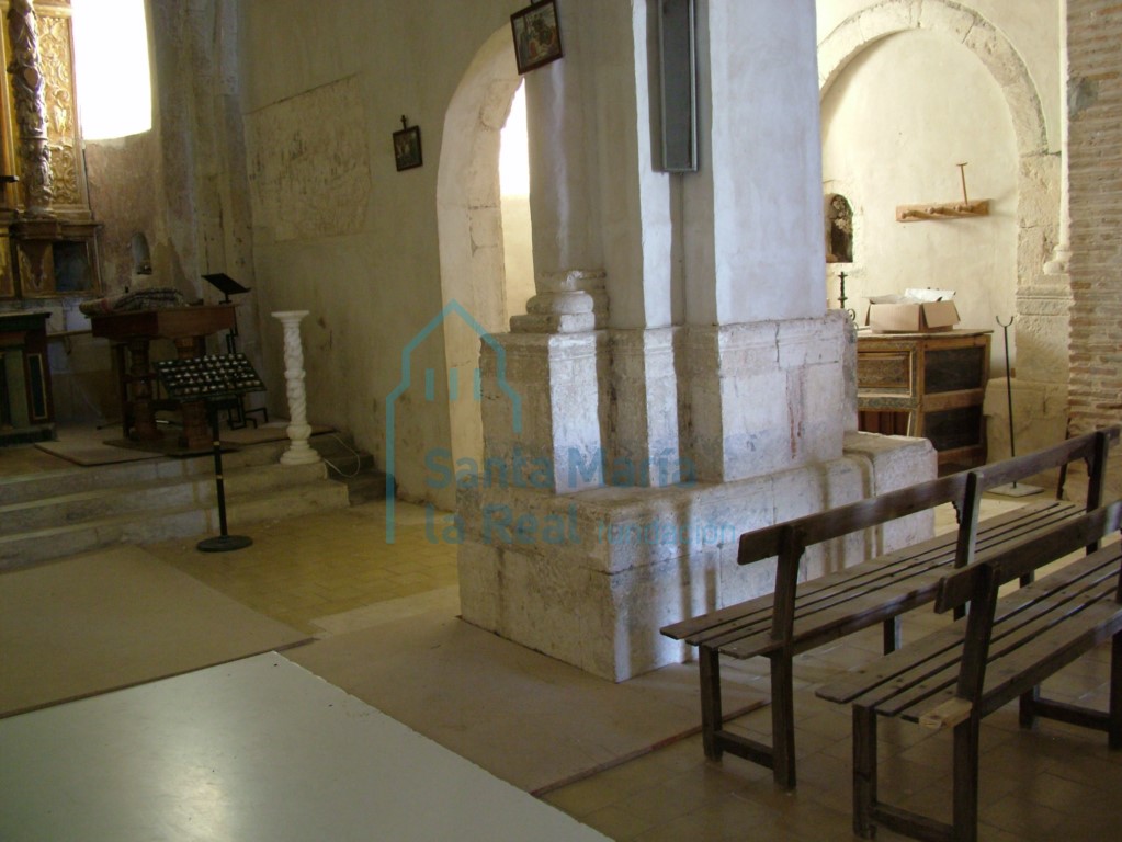 Interior de las naves