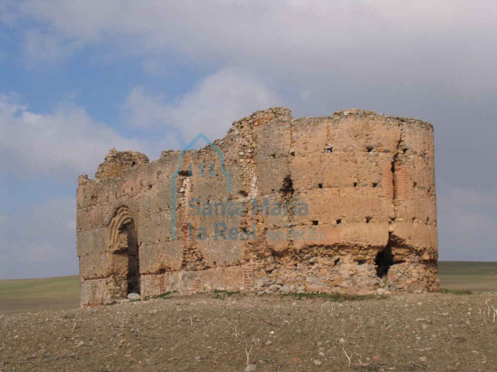 Exterior de la ermita desde el sureste