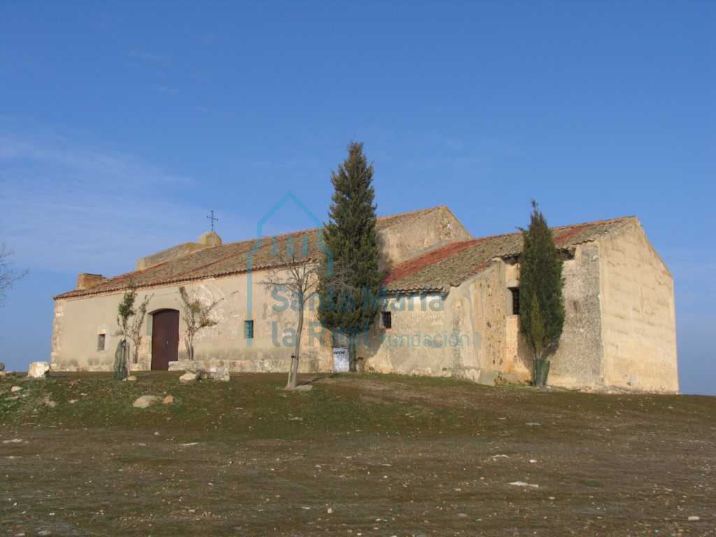Vista de la ermita desde el sureste