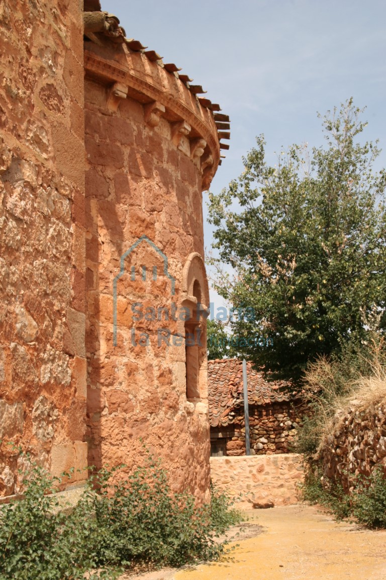 Exterior del ábside