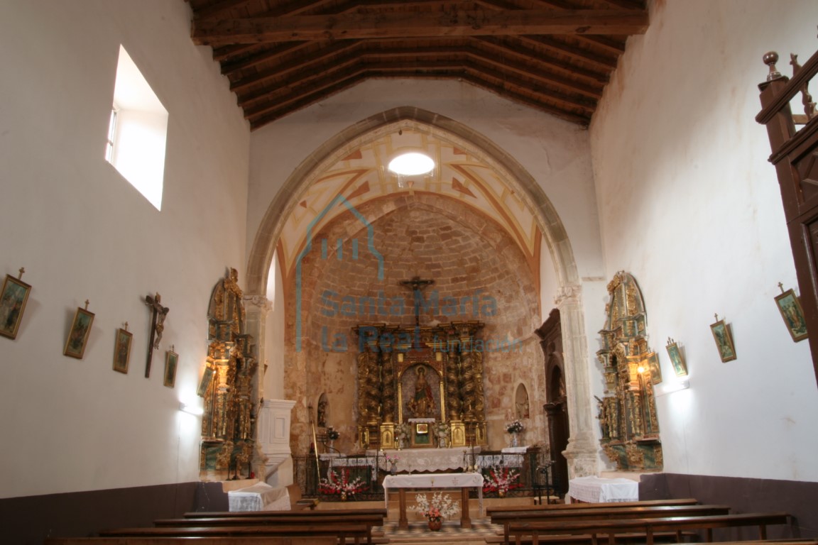 Interior de la nave