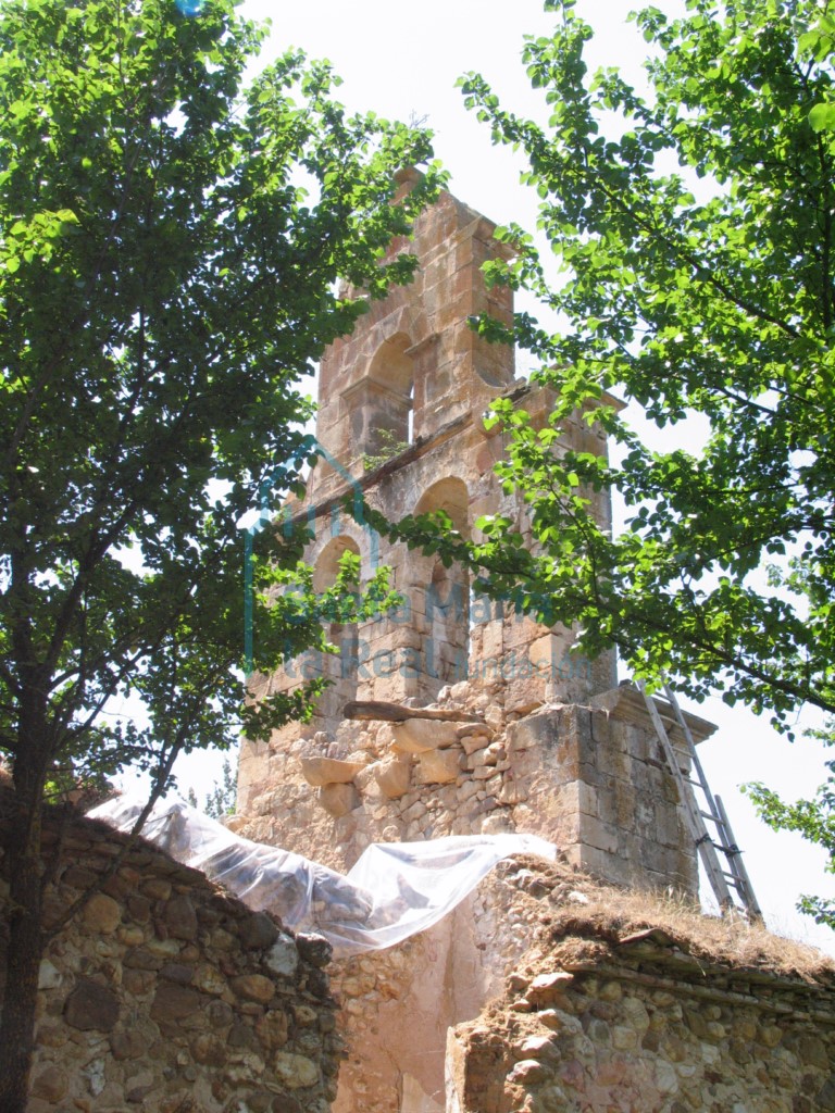 Vista de la espadaña
