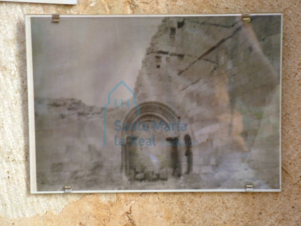 Fotografia antigua de la iglesia