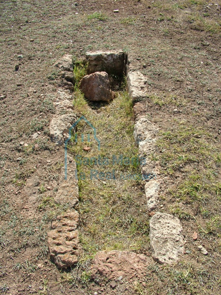 Detalle del interior de la ermita