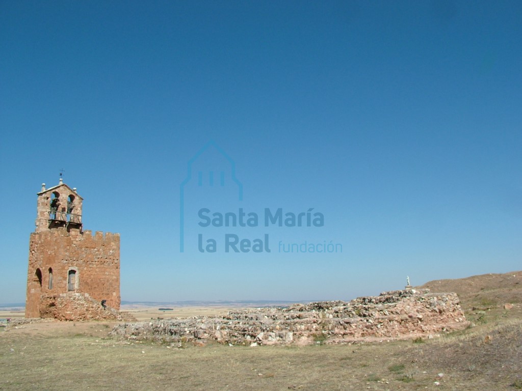 Vista de la ermita desde el sureste