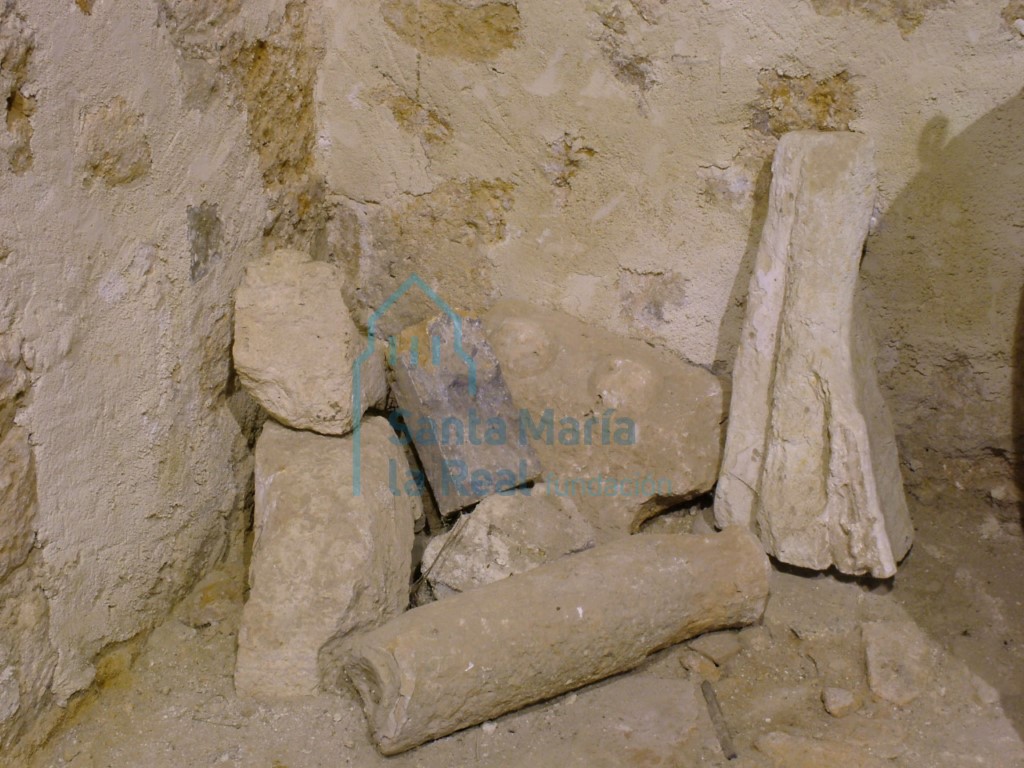 Restos conservados en el interior