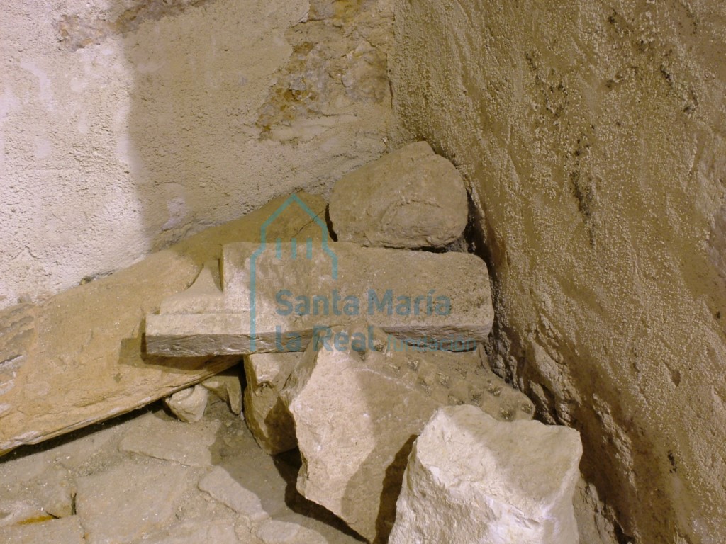 Restos conservados en el interior