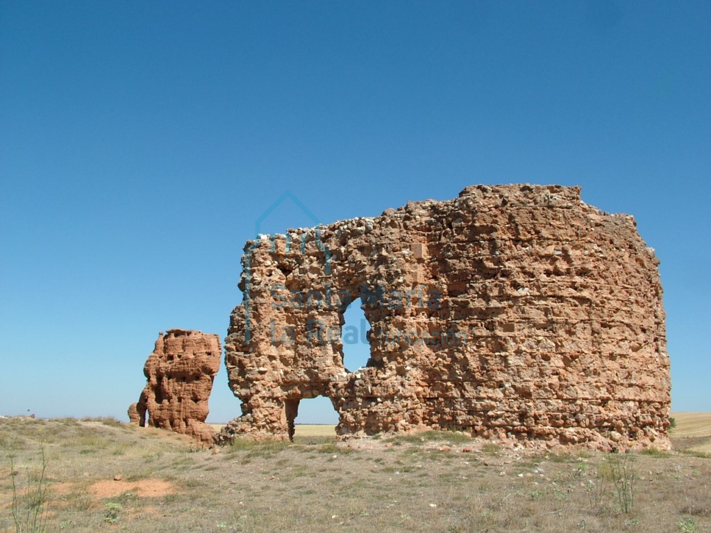 Vista de la iglesia desde el noreste