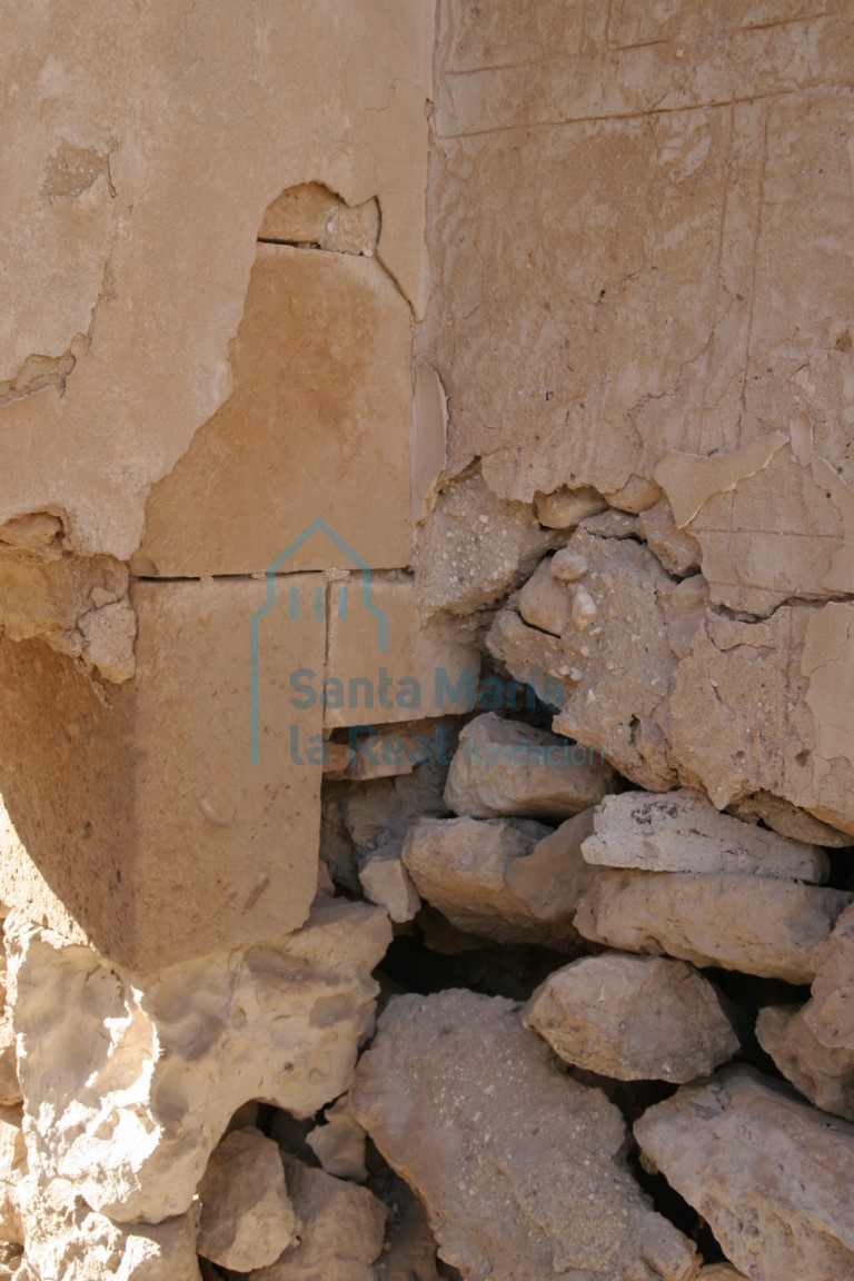 Detalle del muro