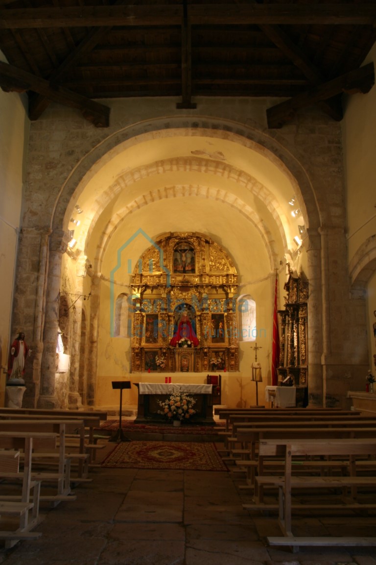 Interior de la nave