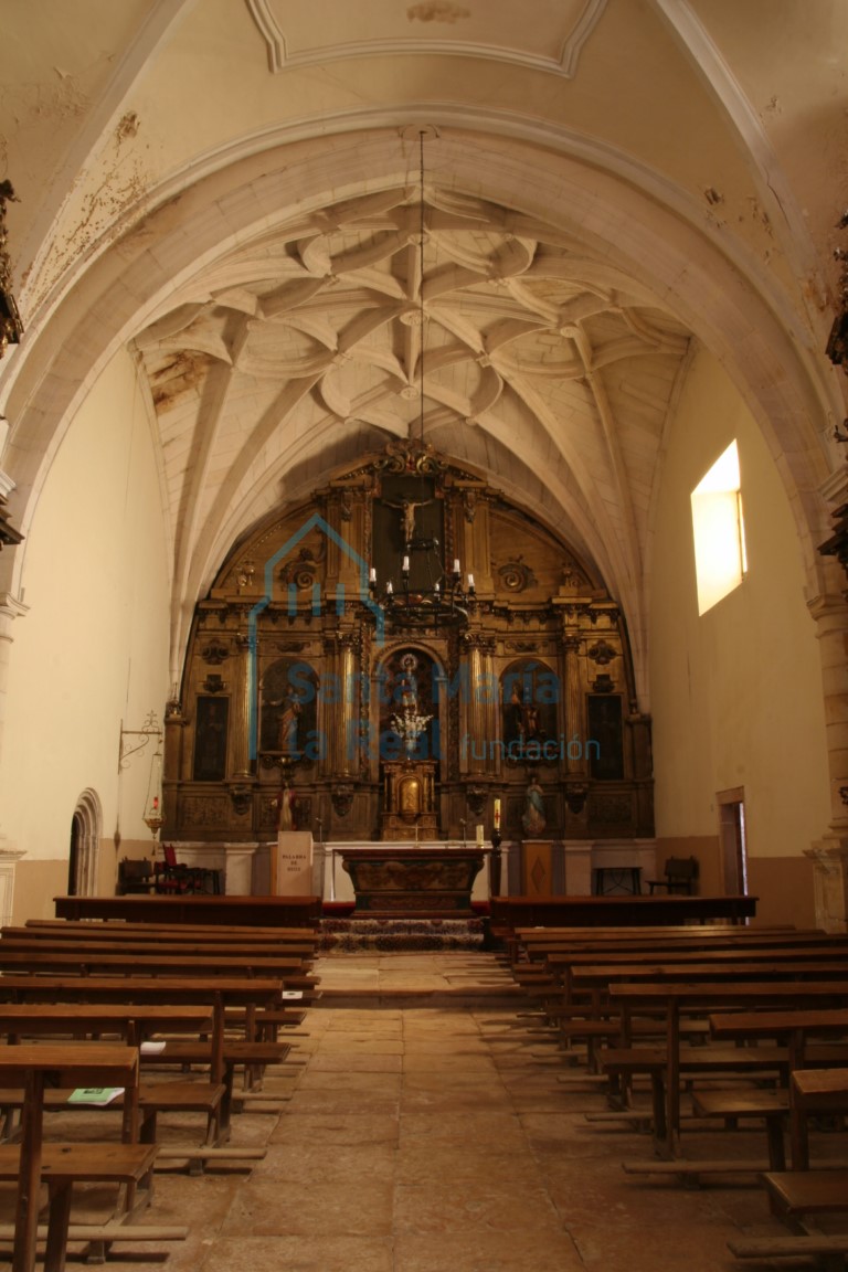 Interior desde los pies