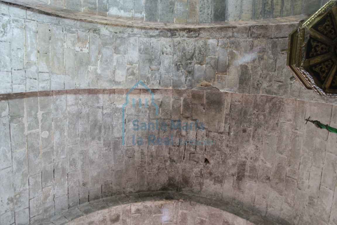 Bóveda del interior de la nave