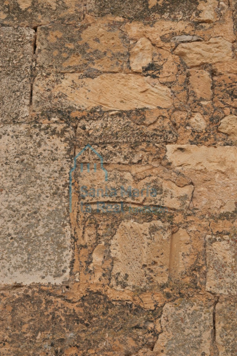 Detalle del sillar del exterior