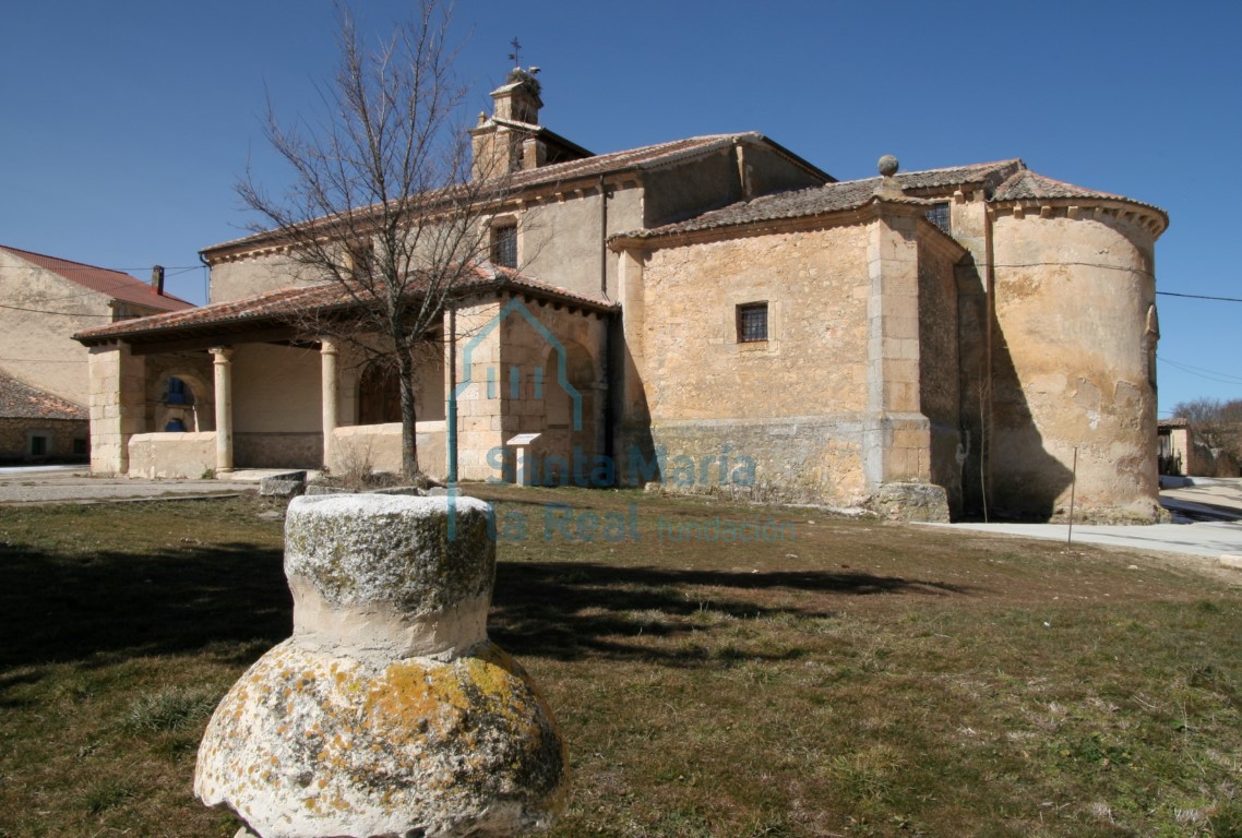 Exterior de la iglesia