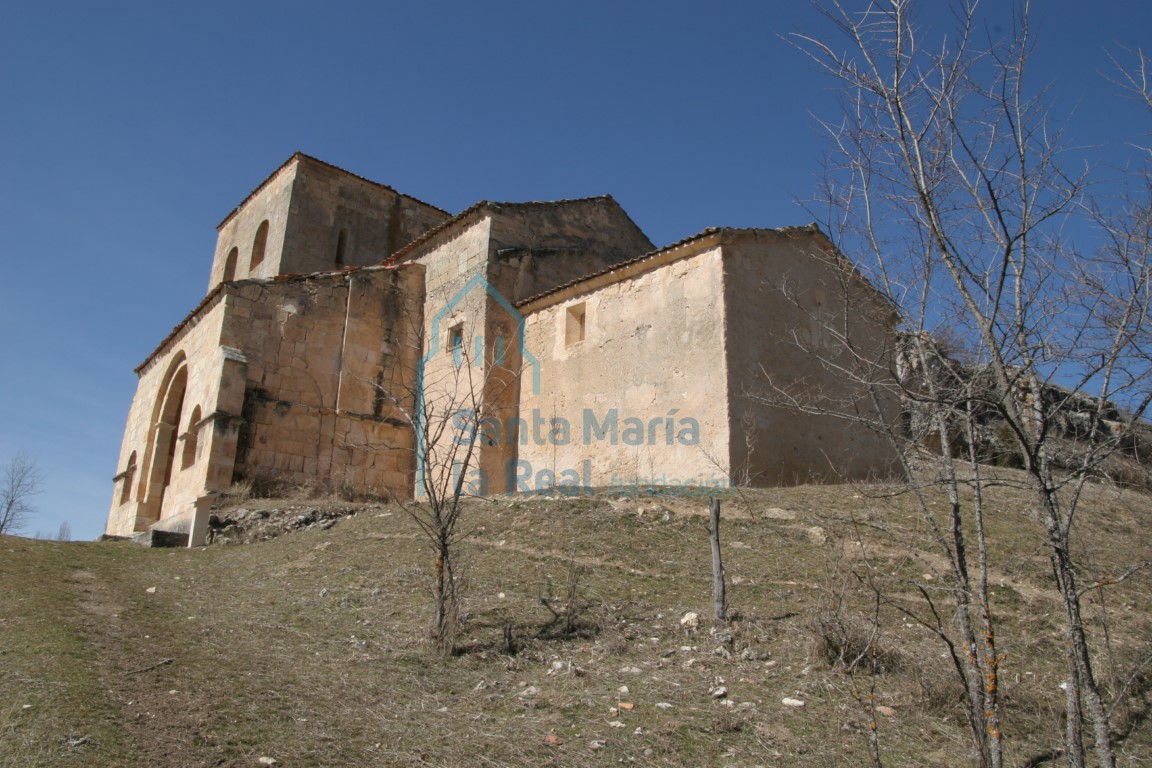 Exterior desde el sudeste